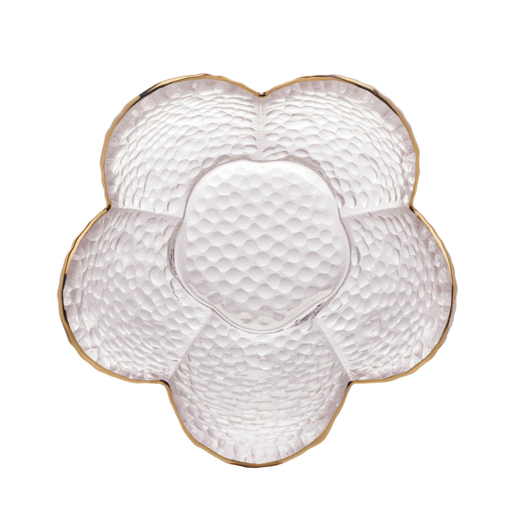 Flower Crystal Bowl 9x5cm.