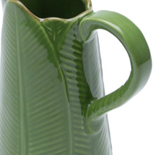 Charger l'image dans la galerie, Ceramic Banana Leaf Pitcher.
