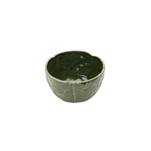 Charger l'image dans la galerie, Ceramic Banana Leaf Bowl 16x16x9.5cm.
