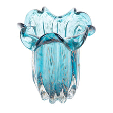 Lade das Bild in den Galerie-Viewer, The Blue Flower Luxury Vase-18x21cm.
