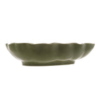 Ceramic Banana Leaf Serving Plate.