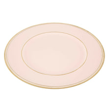 Lade das Bild in den Galerie-Viewer, Set of 4 pink Plastic under plate 33cm.
