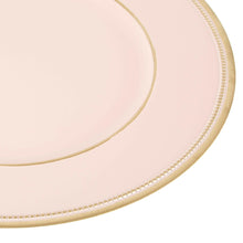 Lade das Bild in den Galerie-Viewer, Set of 4 pink Plastic under plate 33cm.
