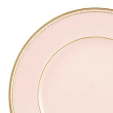 Lade das Bild in den Galerie-Viewer, Set of 4 pink Plastic under plate 33cm.
