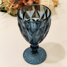 Lade das Bild in den Galerie-Viewer, Blue diamond Set of 6 Glasses.

