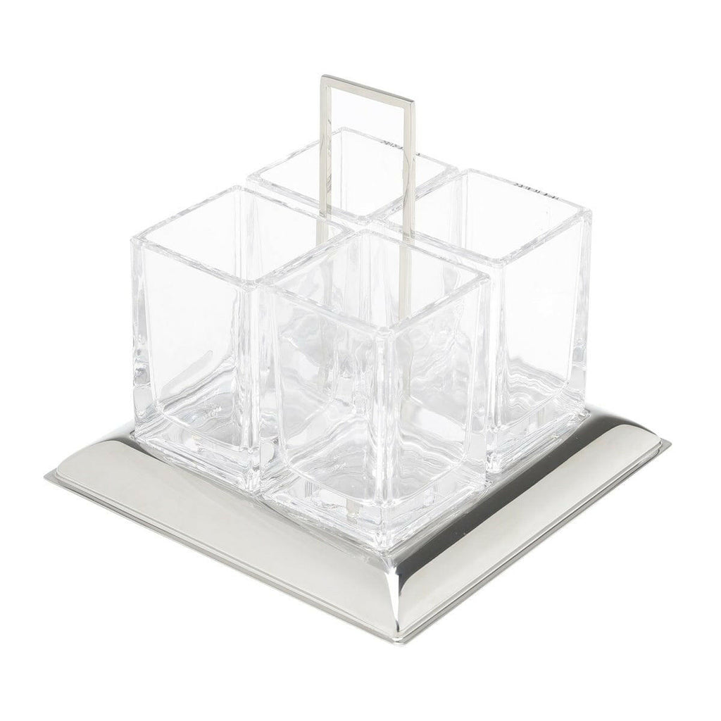Torcello Silver Plated Cutlery Support 24X22cm.
