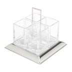 Torcello Silver Plated Cutlery Support 24X22cm.