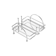 Charger l'image dans la galerie, Silver Plated Napkin Support 18X18cm.

