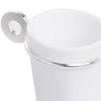 Venice Silver Plated and Porcelaine Coffee Cup and Saucer 70ml.