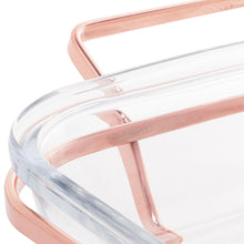 Lade das Bild in den Galerie-Viewer, Rose Chrome Bakeware Serving Support  37x23cm.
