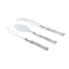 Lade das Bild in den Galerie-Viewer, Set of 3 Cheese Serving Knives.
