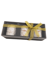 Lade das Bild in den Galerie-Viewer, White Porcelaine Canister Set With Gold Design.
