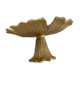 Charger l'image dans la galerie, Gold Flower Cake Plate.
